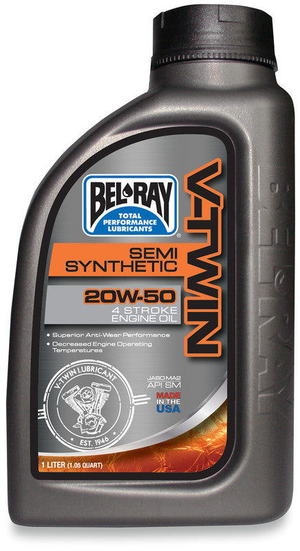 BEL-RAY (CS/12) V-TWIN SYN 20W50 1 LITRE