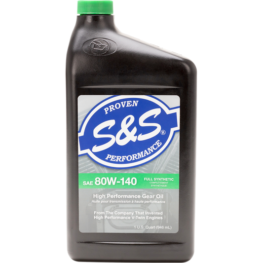 S&S CYCLE (CS/12) S&S GEAR OIL 80W140 1 QT