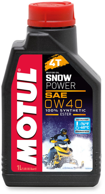 MOTUL SNOWPOWER ESTER 4T 0W40 4L MOTUL