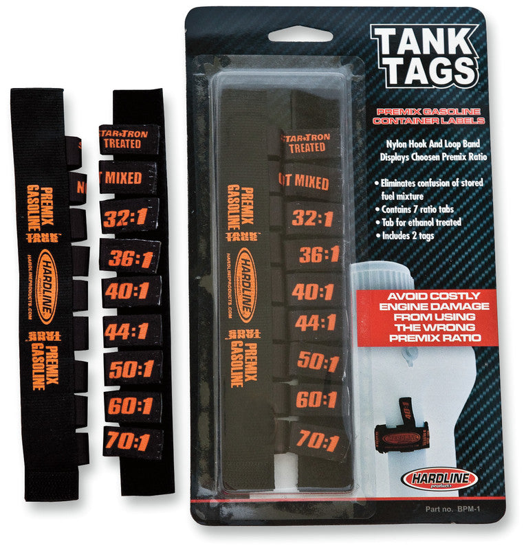 HARDLINE TANK TAG BAND - PREMIX FUEL