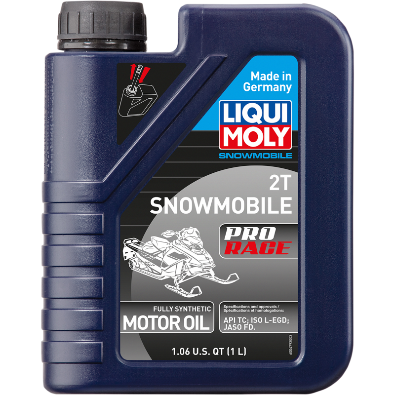 LIQUI MOLY (CS/6) OIL SNOW SYNTHETIC 2T 1L