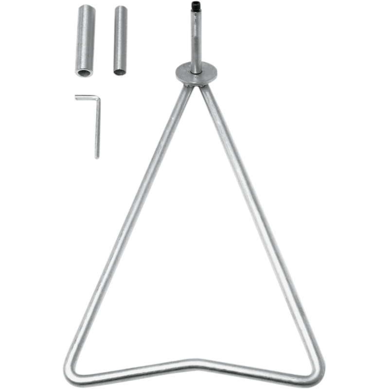 MOTORSPORT PRODUCTS STEEL TRIANGLE STAND SILVER