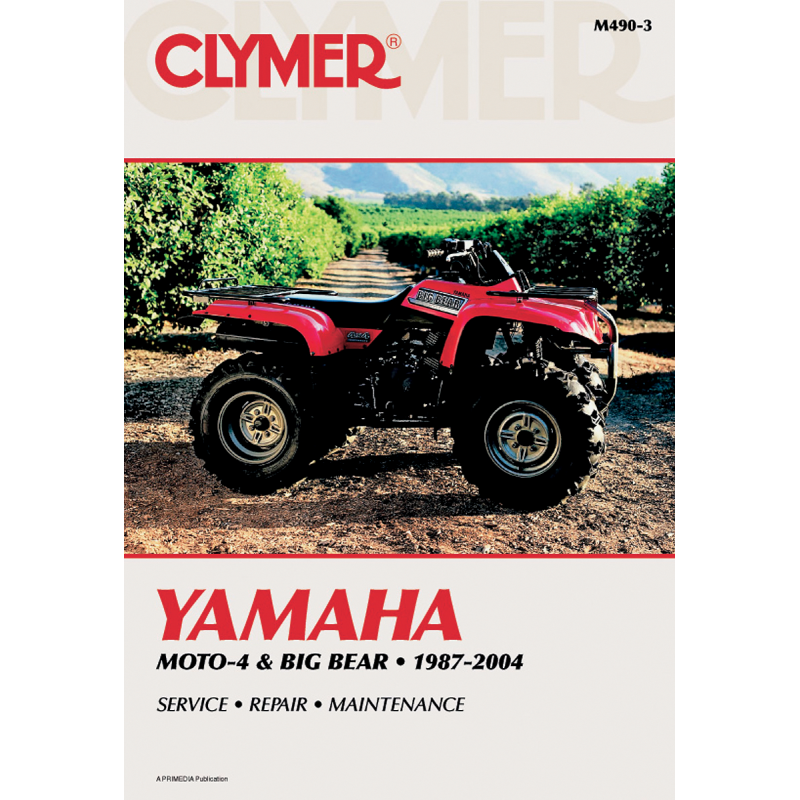 CLYMER 87-04 YAMAHA MOTO-4 & BIG BEAR MANUAL