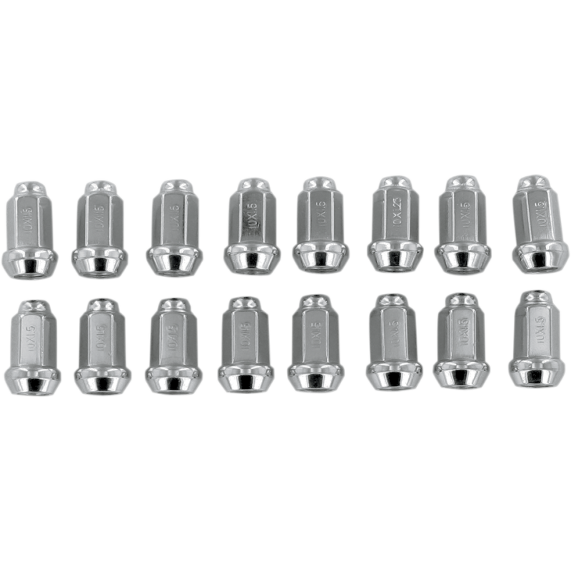 ITP 10mm X 1.5mm CHROME LUG NUT TAPERED (16)