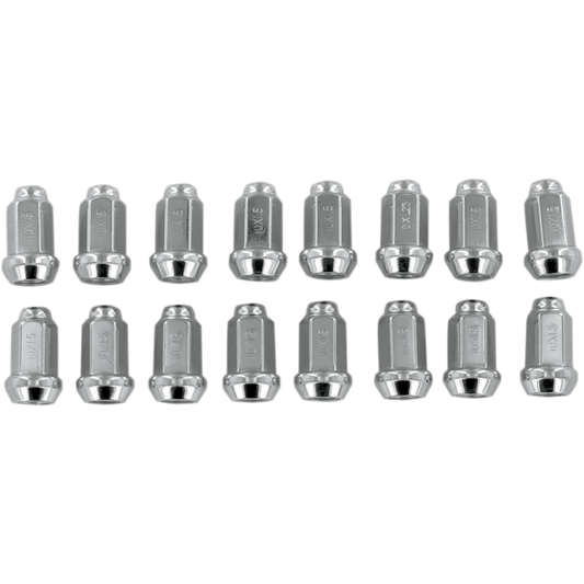 ITP 10mm X 1.5mm CHROME LUG NUT TAPERED (16)