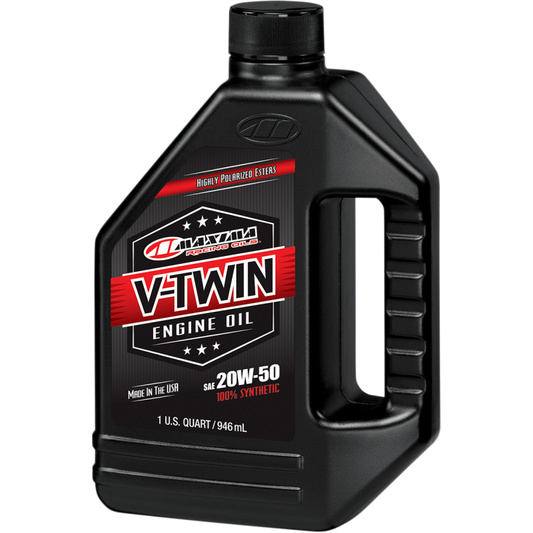 MAXIMA RACING OIL (CS/12) V-TWIN SYNTH 20W50 32oz