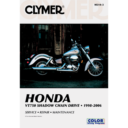 CLYMER 88-06 HONDA VT750 SHADOW CHAIN DR MANUAL