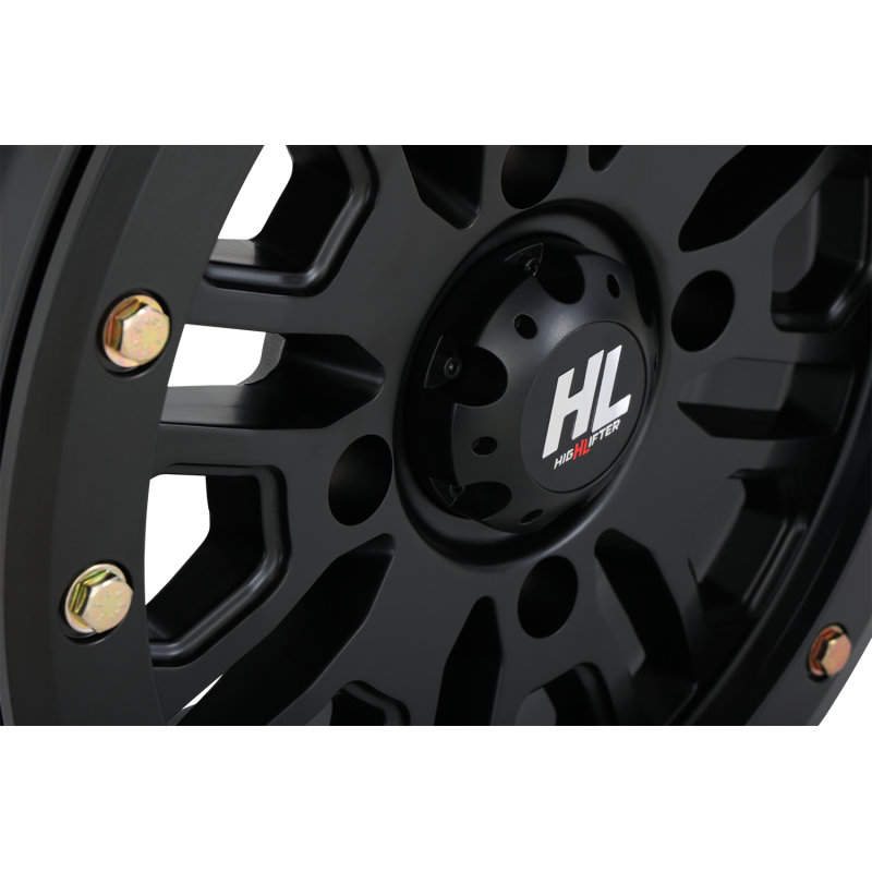 HIGHLIFTER HL23 ALLOY 15X7 4/137 5+2 (+38mm) BEADLOCK MATTE BLACK W1