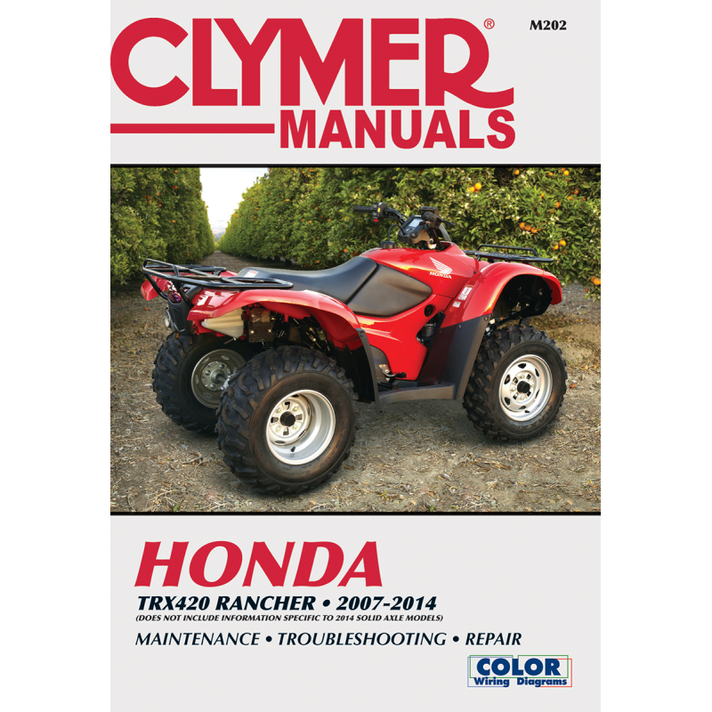 CLYMER CLYMER TRX420 RANCHER 07-14