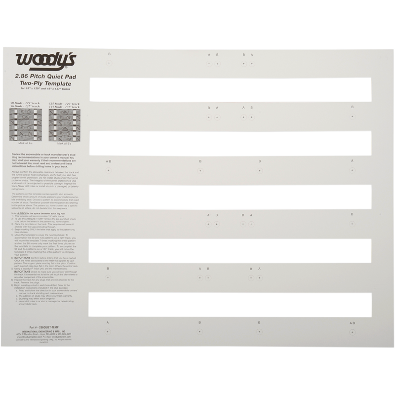 WOODYS TEMPLATE 2.86P QUIET