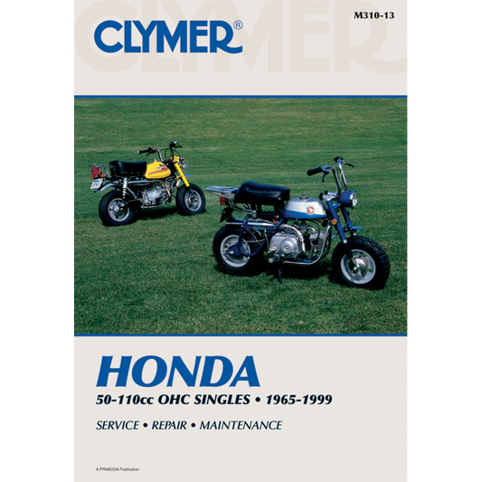 CLYMER 65-99 HONDA 50-110cc OHC SNGLS MANUAL