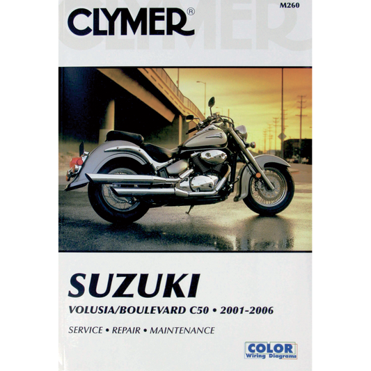 CLYMER 01-11 SUZUKI VOLUSIA / C50 MANUAL