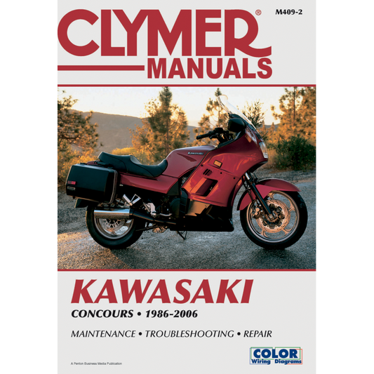 CLYMER KAWASAKI CONCOURS MANUAL 86-06