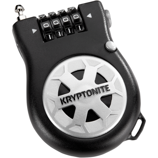 KRYPTONITE LOCK R2 RETRACTORCOMBOCBL