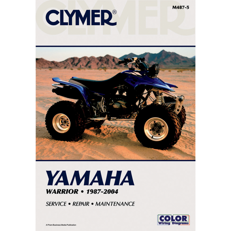 CLYMER 87-13 YAMAHA WARRIOR/350 RAPTOR MANUAL