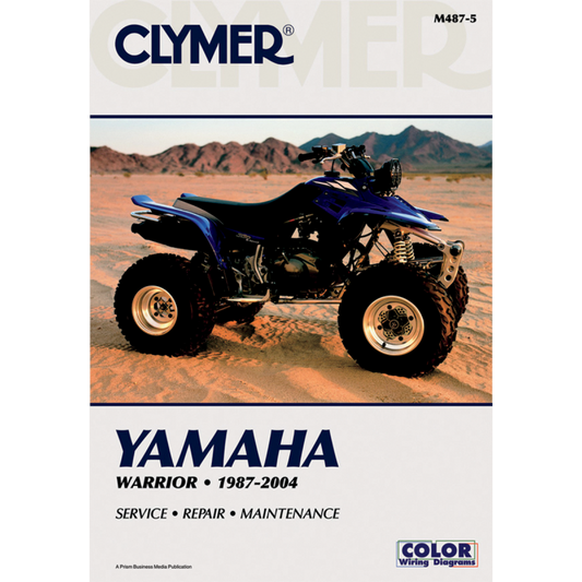 CLYMER 87-13 YAMAHA WARRIOR/350 RAPTOR MANUAL