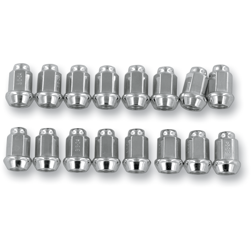 ITP 3/8" TAPERED CHROME LUG NUT (16)