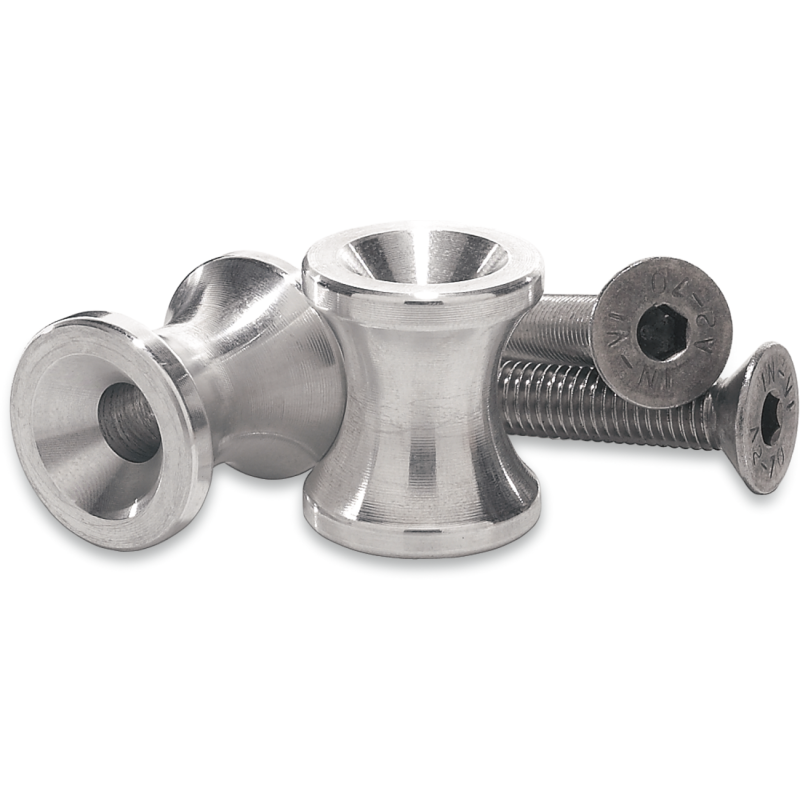 VORTEX SWINGARM SPOOLS SILVER 10MM