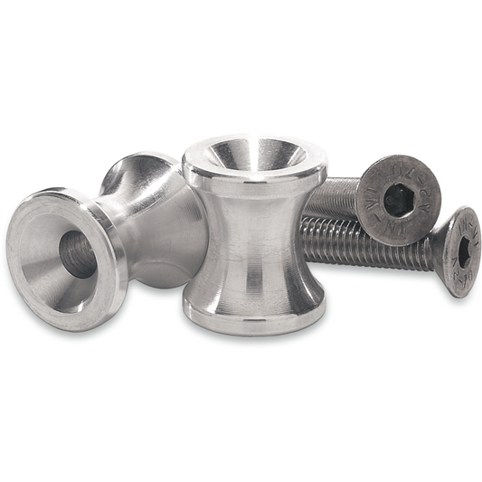 VORTEX SWINGARM SPOOLS SILVER 10MM