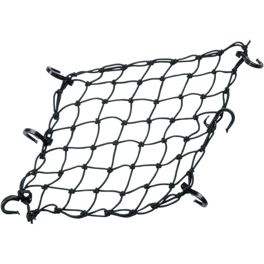 POWERTYE MFG. ADJUSTABLE CARGO NET BLACK (EA)