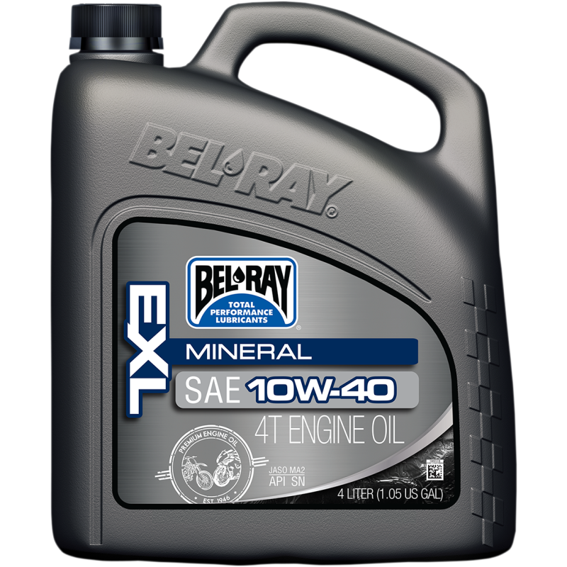 BEL-RAY EXL OIL 10W40- 4 LITER