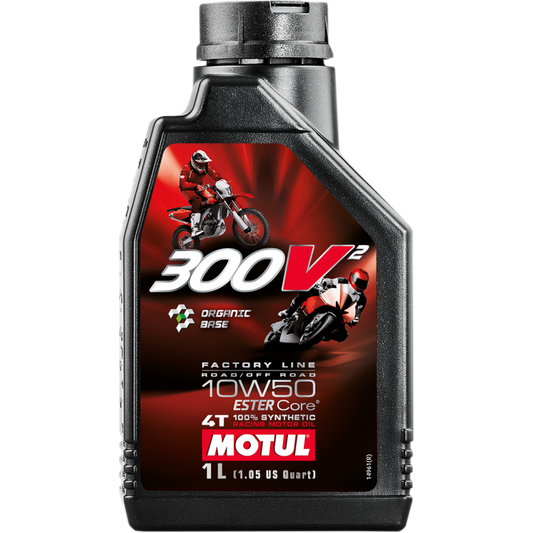 MOTUL (CS/12) 300V2 FL ROAD/OFF ROAD 10W50 1L