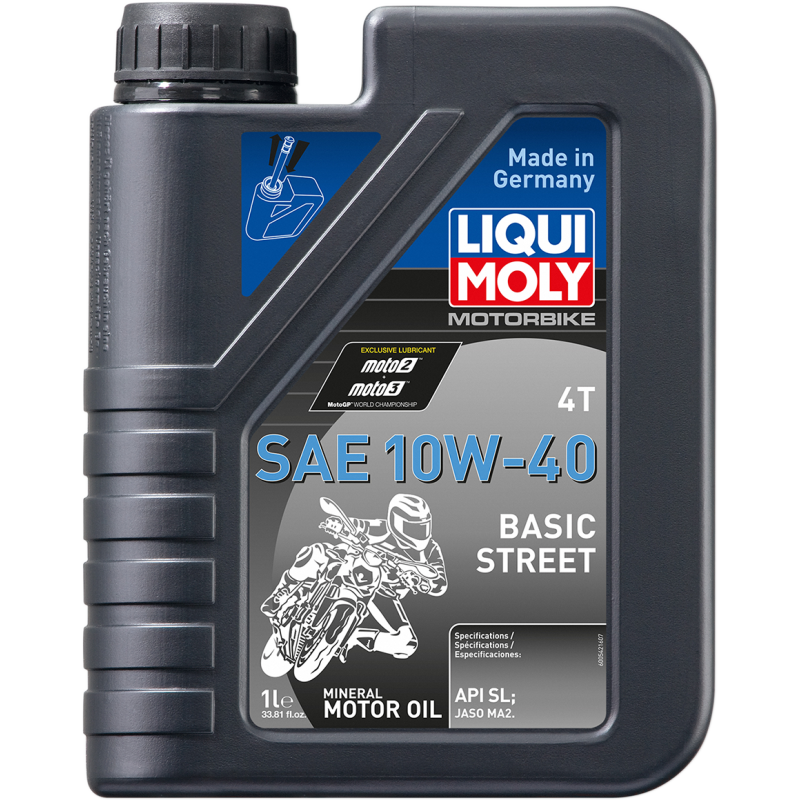 LIQUI MOLY (CS/6) OIL BASIC STREET 10W40 1L