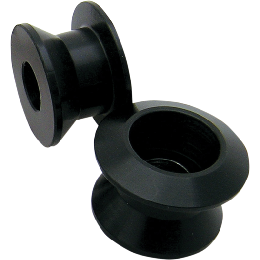 BOLT Sportbike Swingarm Spools-Black (Kt)