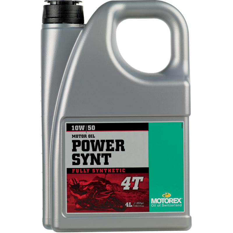 MOTOREX POWER SYNT 4T 10W50- 4 LITER