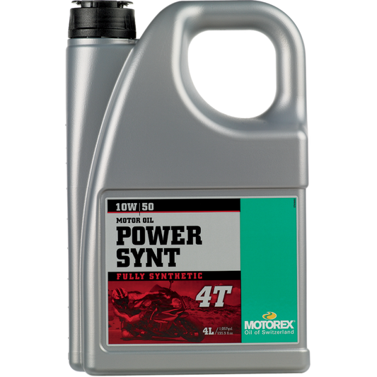 MOTOREX POWER SYNT 4T 10W50- 4 LITER