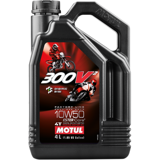 MOTUL 300V2 FL ROAD/OFF ROAD 10W50 4L