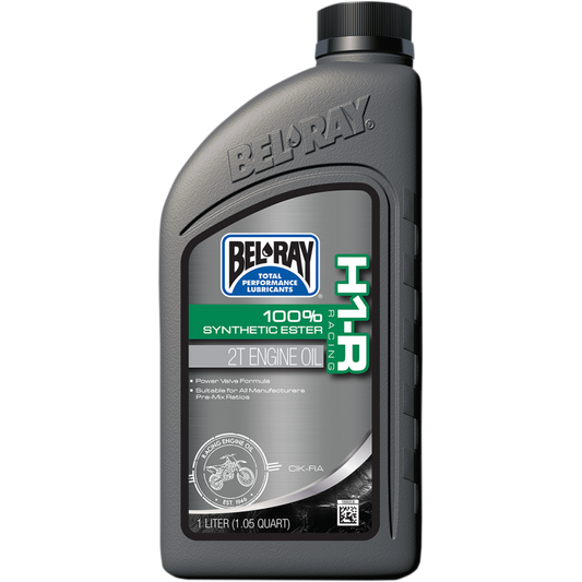 BEL-RAY (CS/12) H1R SYN 2 STROKE RCG OIL 1 LITER