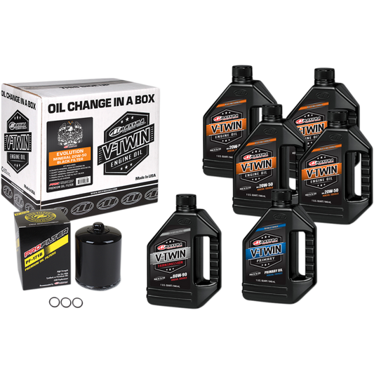 MAXIMA RACING OIL KIT OIL CHANGE EVO BLK