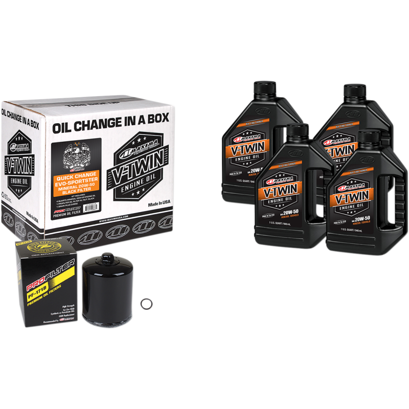 MAXIMA RACING OIL KIT OIL CHANGE QK EV/XL BLK