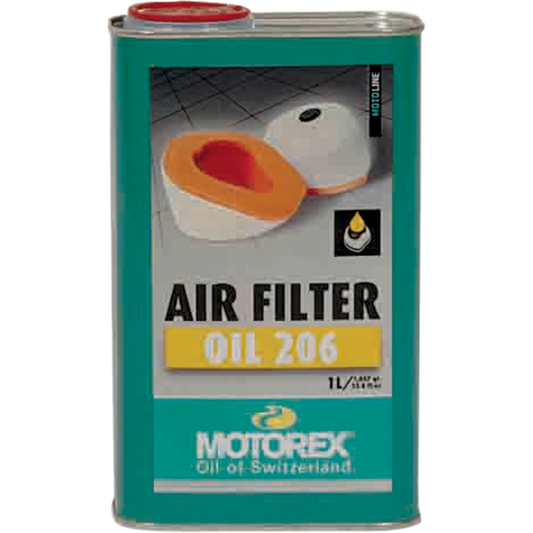 MOTOREX AIR FILTER OIL 206- 1 LITER