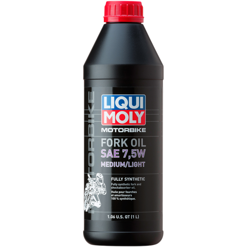 LIQUI MOLY (CS/6) OIL FORK MED/LITE 7.5 1L