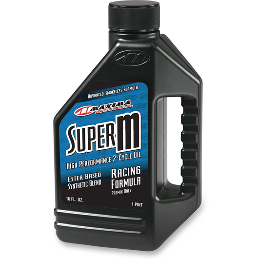 MAXIMA RACING OIL (CS/12) SUPER M RCG 2 STROKE OIL 16oz