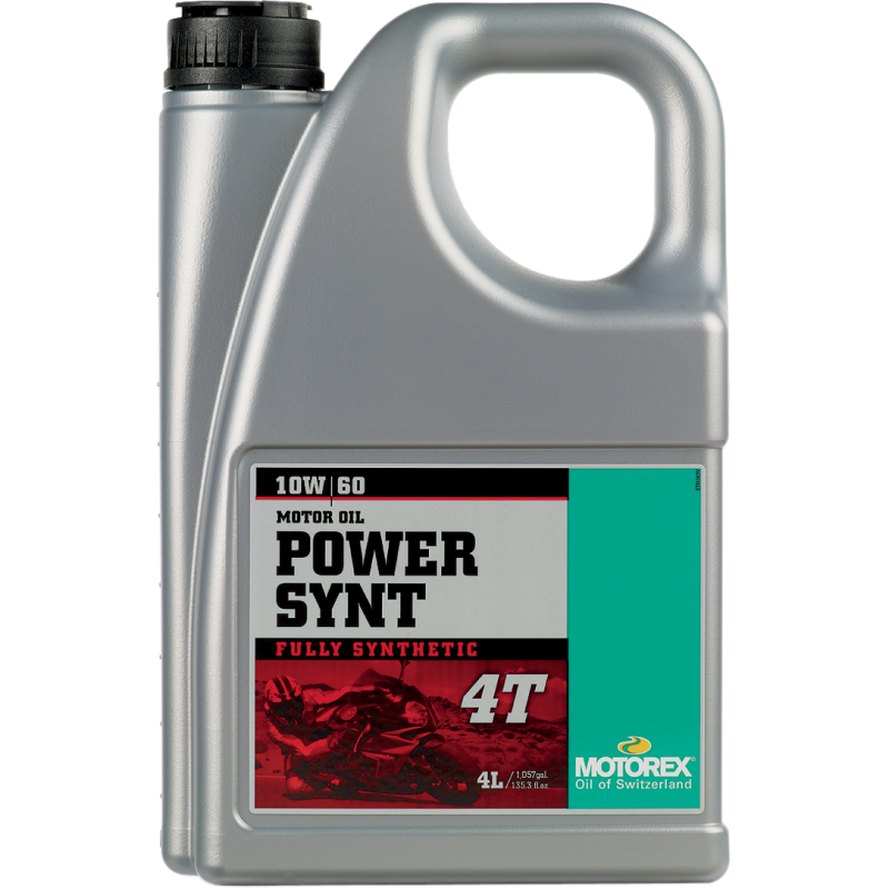 MOTOREX POWER SYNT 4T 10W60- 4 LITER