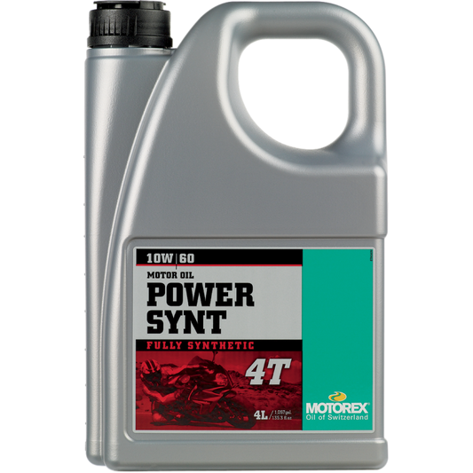 MOTOREX POWER SYNT 4T 10W60- 4 LITER