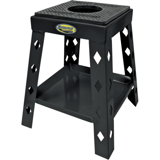 MOTORSPORT PRODUCTS DIAMOND MOTO STAND BLACK/NO OIL TUB