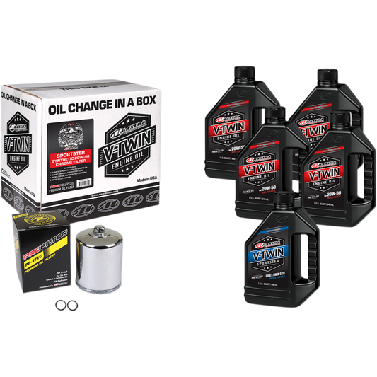 MAXIMA RACING OIL KIT OIL CHANGE SYN XL CHR