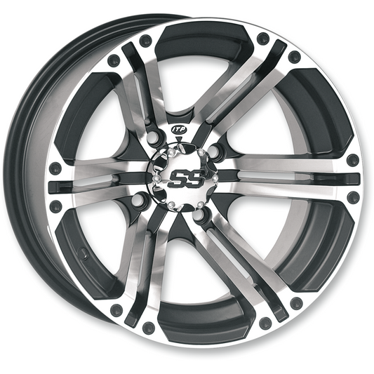 ITP SS212 ALLOY 14X8 4/156 5+3 MACH-BLACK