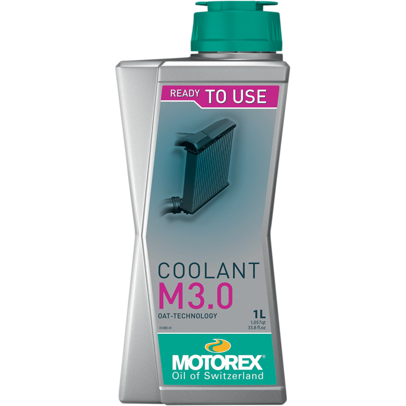 MOTOREX (CS/10) COOLANT M3.0 PRE-MIXED 1L