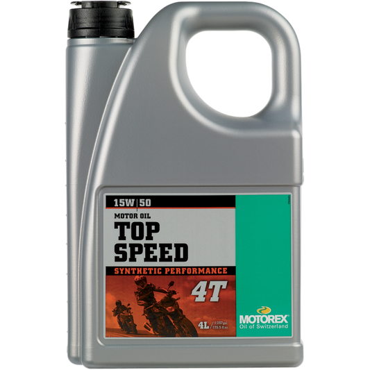 MOTOREX TOP SPEED 4T 15W50- 4 LITER