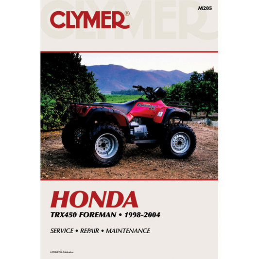 CLYMER 98-04 HONDA TRX450 FOREMAN MANUAL