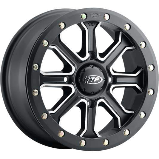 ITP INERTIA BEADLOCK 14X7 4/137 5+2 (+40mm) MATTE BLK MACHINED