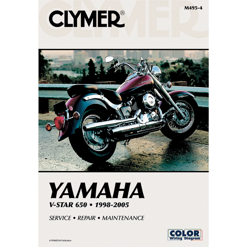 CLYMER 98-11 YAMAHA V-STAR 650 MANUAL