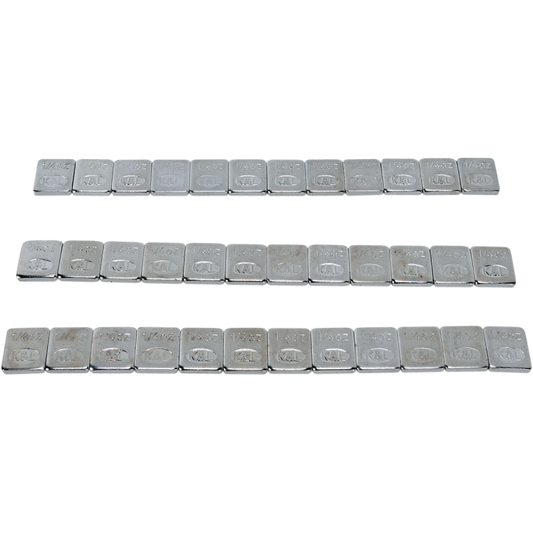 K&L SUPPLY SILVER STICK-ON WHEEL WEIGHTS 360PK