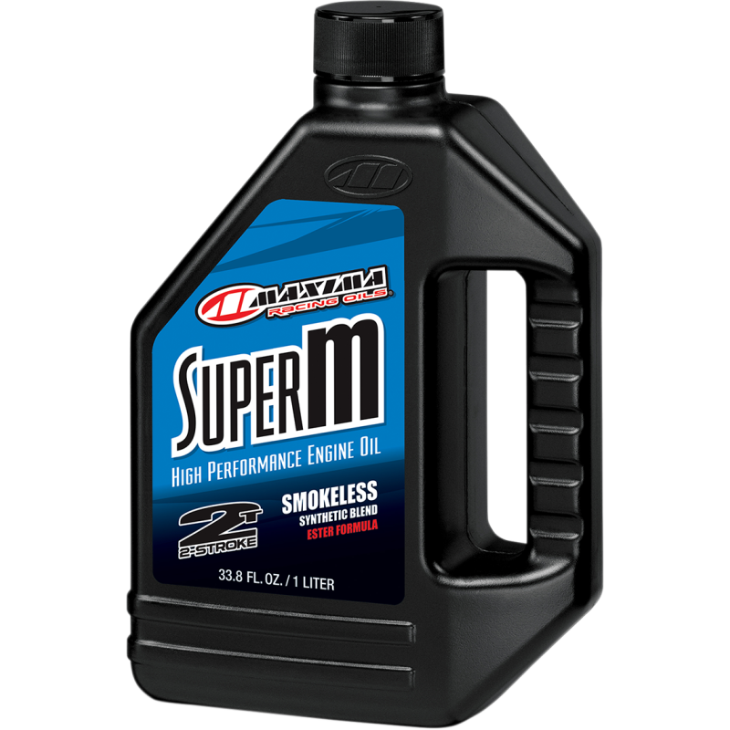 MAXIMA RACING OIL SUPER-M RACING 2-CYCLE OIL- 1 LITER