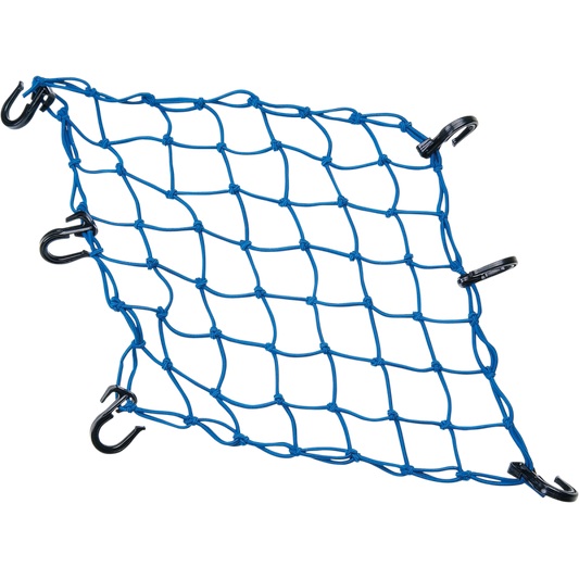 POWERTYE MFG. ADJSUTABLE CARGO NET BLUE (EA)